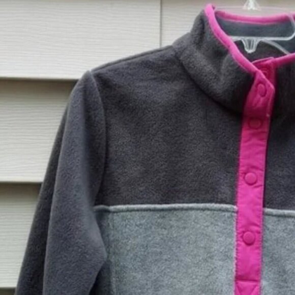 Columbia Gray/Pink woman's jacket Size M. Lightweight Warm. Fall Winter. Spring - Picture 2 of 6